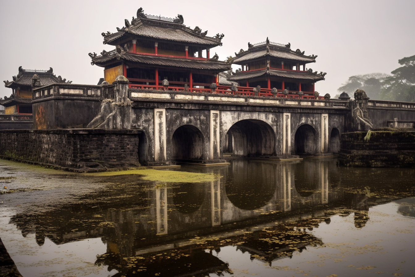 La cité impériale de Hue La cité impériale de Hue