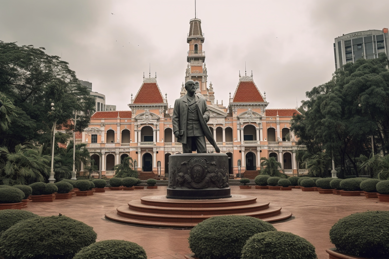 Le Mausolée de Ho-Chi-Minh Le Mausolée de Ho-Chi-Minh