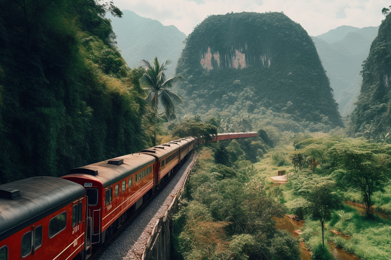 Voyager en train au Vietnam Voyager en train au Vietnam